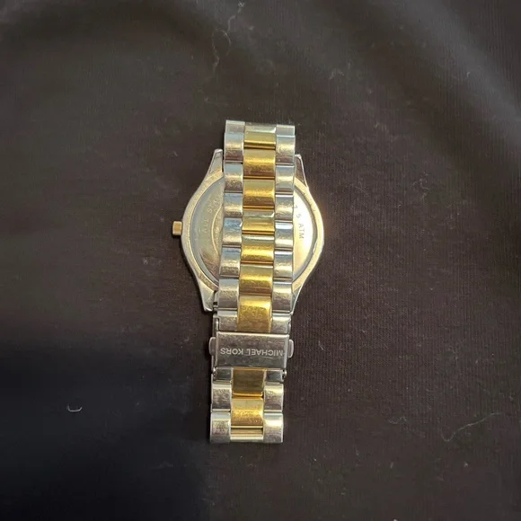 Michael Kors Gold and Silver Two-Tone Watch - Picture 2 of 4